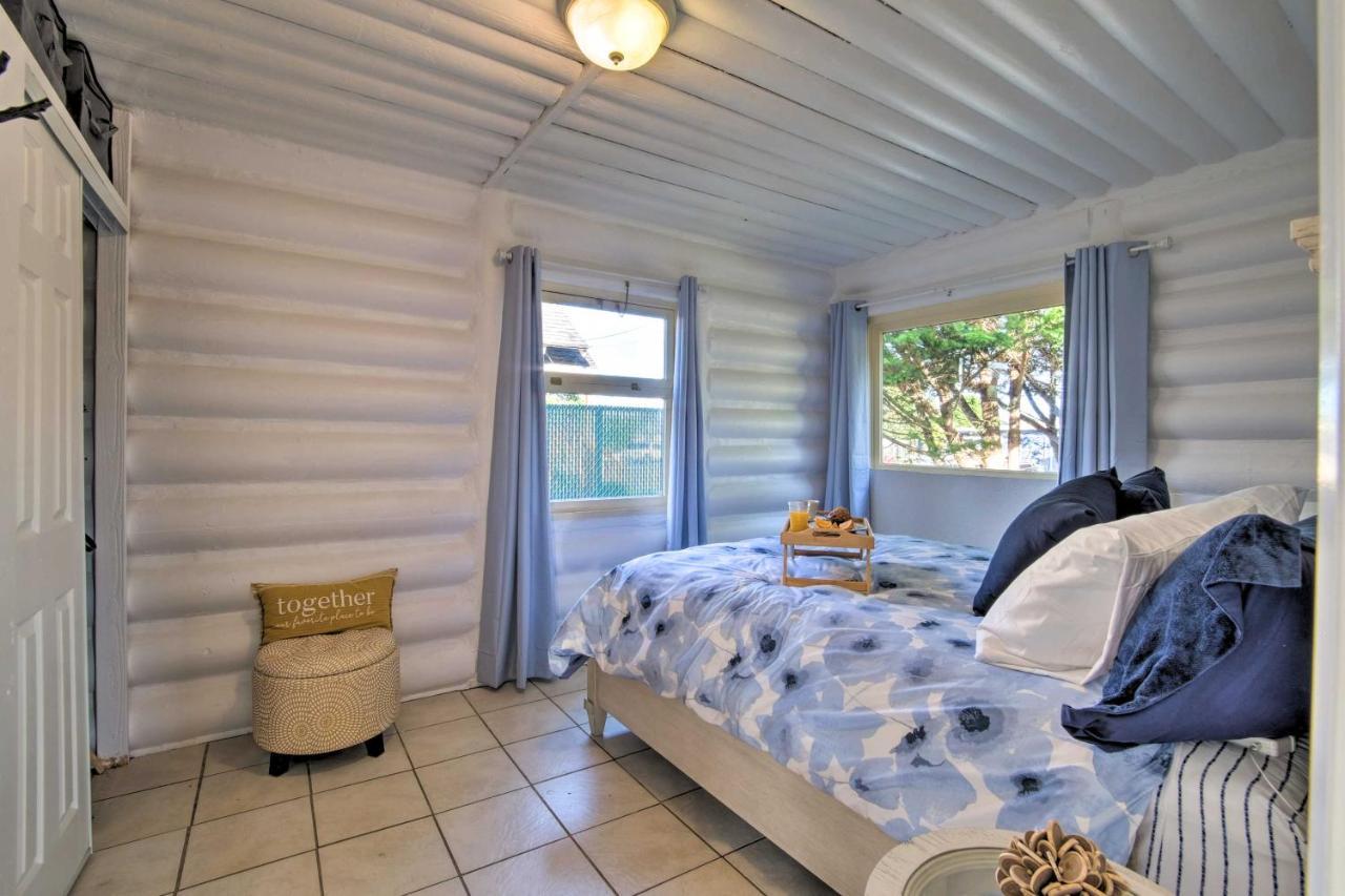 Unique Dog-Friendly Log Cabin Short Walk To Ocean Crescent City Exteriör bild